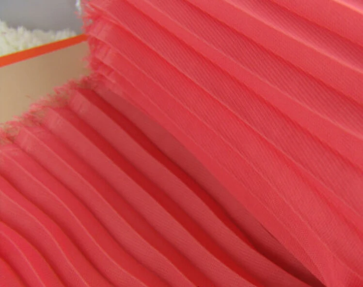 2 meters 150cm 59" width orange red crumple accordion pleated chiffon fabric wedding dress skirt clothes material MM105 FreeShip
2 meters 150cm 59" width orange red crumple accordion pleated chiffon fabric wedding dress skirt clothes material MM105 FreeShip
