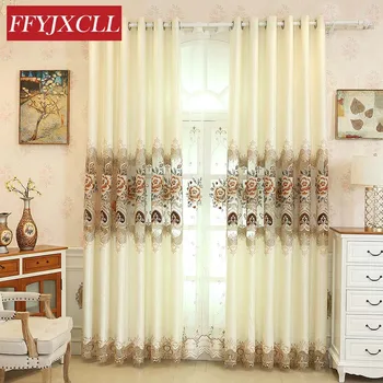 Finished Product Beautiful Openwork Cream Color Curtains for Living Room Bedroom Window Tulle Curtains Home Hotel Villa Decor
Finished Product Beautiful Openwork Cream Color Curtains for Living Room Bedroom Window Tulle Curtains Home Hotel Villa Decor