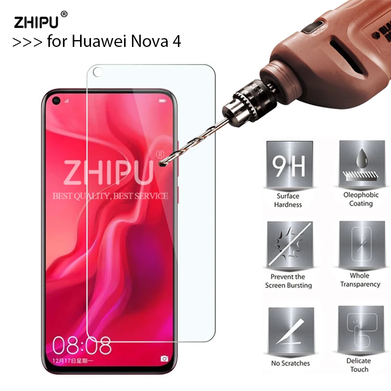 Tempered Glass For Huawei Nova 4 Glass Screen Protector 2.5D 9H Premium Tempered Glass For Huawei Nova 4 Nova4 Protective Film
Tempered Glass For Huawei Nova 4 Glass Screen Protector 2.5D 9H Premium Tempered Glass For Huawei Nova 4 Nova4 Protective Film