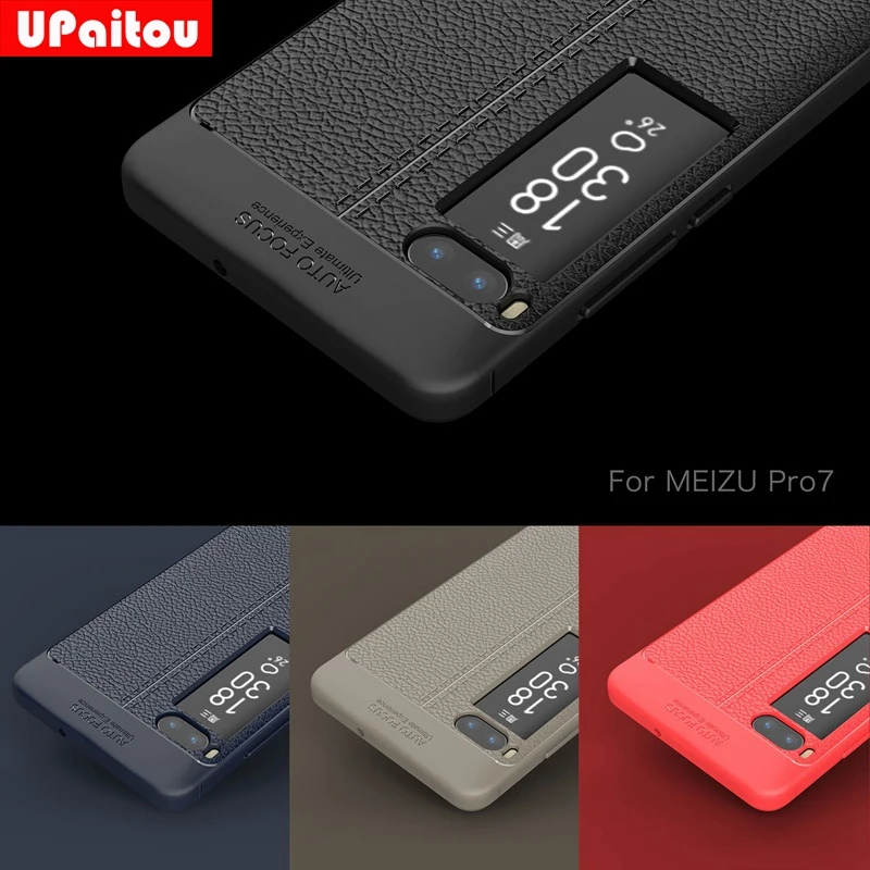 UPaitou High Quality Litchi Texture Soft TPU Cases for Meizu Pro 7 Cover Silicone Case for Meizu Pro 7 Pro7 Dual Sim Back Cover
UPaitou High Quality Litchi Texture Soft TPU Cases for Meizu Pro 7 Cover Silicone Case for Meizu Pro 7 Pro7 Dual Sim Back Cover