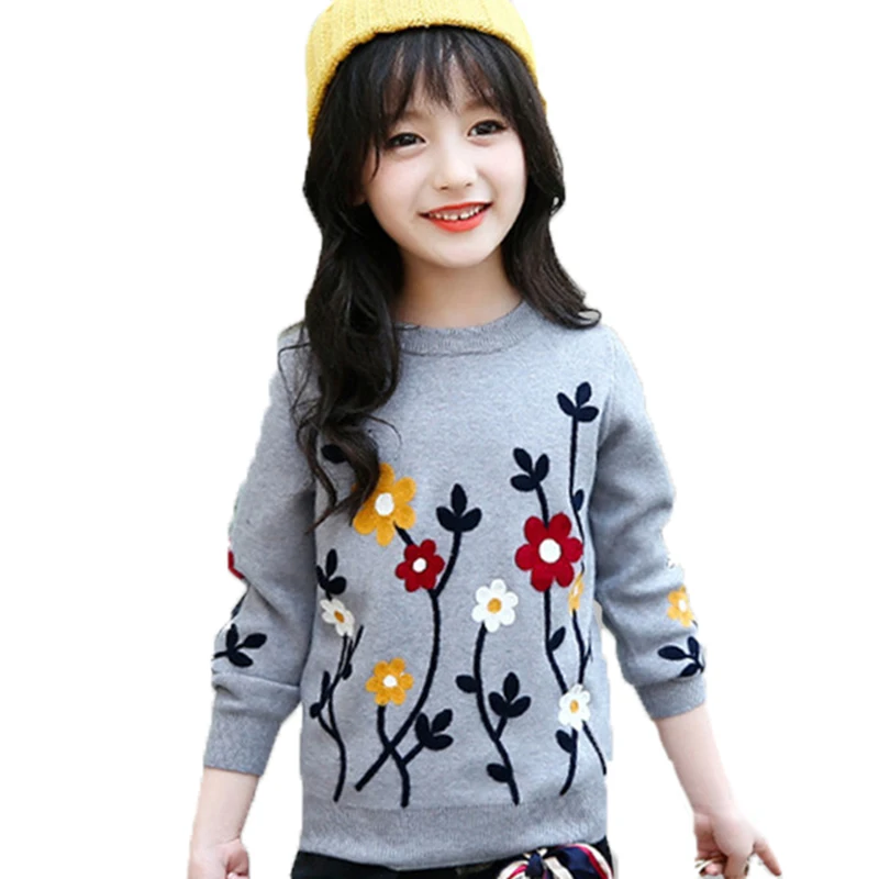 Girls' sweaters, spring and autumn, children's wear, children's sweaters, flowers, autumn children's wear, girls' clothing, girl
Girls' sweaters, spring and autumn, children's wear, children's sweaters, flowers, autumn children's wear, girls' clothing, girl