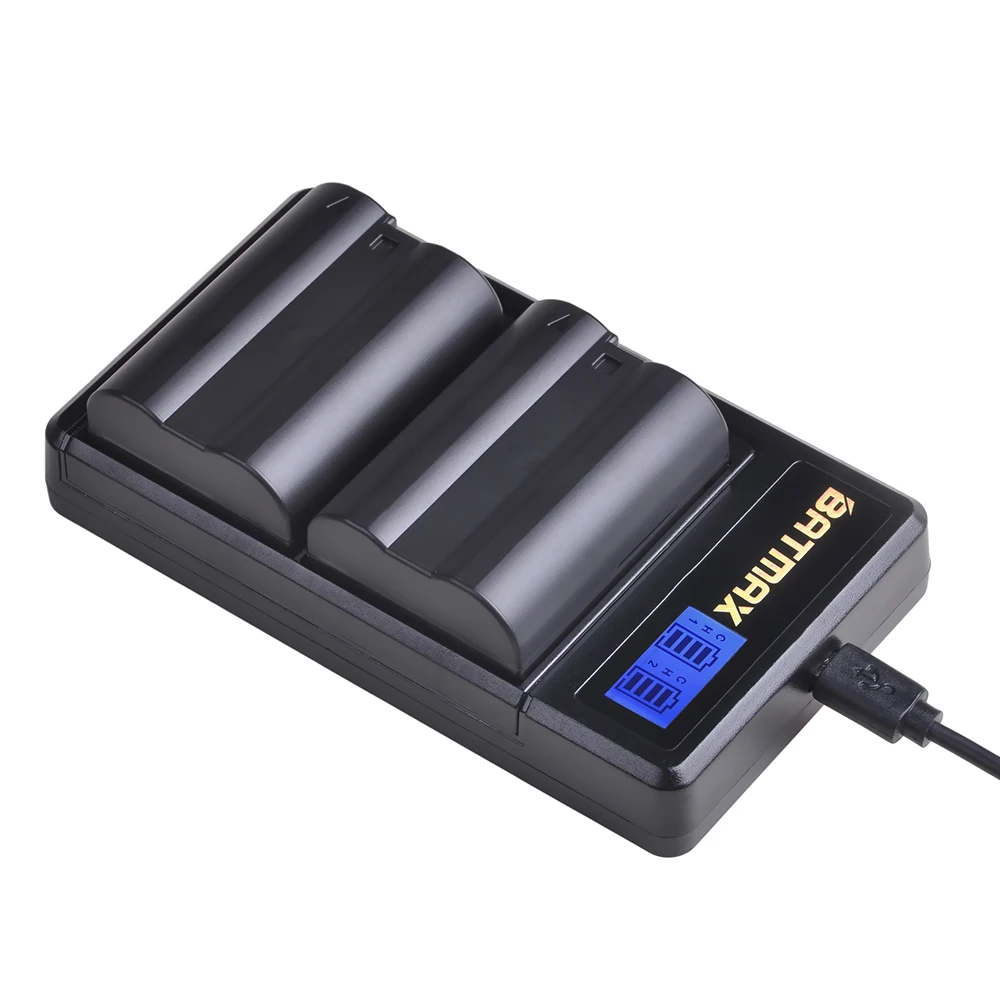 Batmax EN-EL15 EN EL15 ENEL15 EL15A Bateria + LCD Dual USB Charger for Nikon D600 D610 D600E D800 D800E D810 D7000 D7100 d750 V1
Batmax EN-EL15 EN EL15 ENEL15 EL15A Bateria + LCD Dual USB Charger for Nikon D600 D610 D600E D800 D800E D810 D7000 D7100 d750 V1