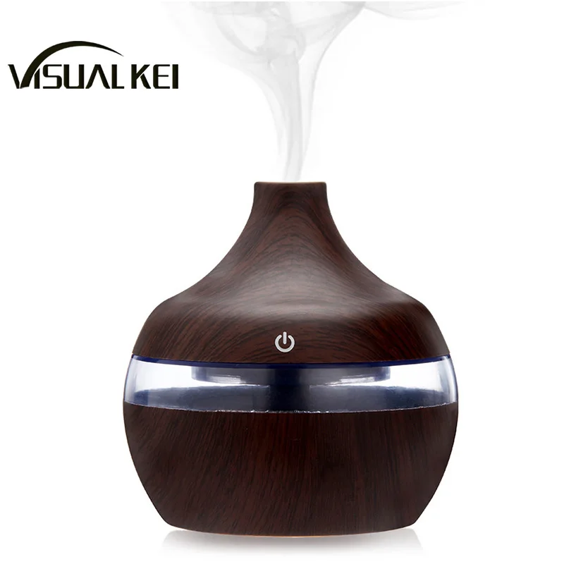 300ML USB Electric Aroma Air Diffuser Wood Ultrasonic Air Humidifier Essential Oil Aromatherapy Cool Mist Maker For Home
300ML USB Electric Aroma Air Diffuser Wood Ultrasonic Air Humidifier Essential Oil Aromatherapy Cool Mist Maker For Home