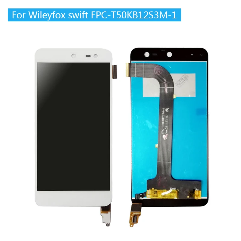 100% Tested 5inch LCD For Wileyfox Swift FPC-T50KB12S3M-1 Touch Screen and Display Assembly with Frame Ready in Stock
100% Tested 5inch LCD For Wileyfox Swift FPC-T50KB12S3M-1 Touch Screen and Display Assembly with Frame Ready in Stock