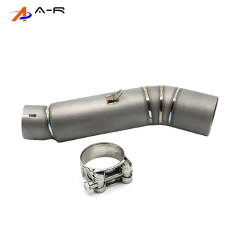 Eliminator Exhaust Muffler Middle Pipe Link Pipe Escape Enhanced Air Pressure Slip-on for HONDA CBR500 CBR500R 2012 - 2014
Eliminator Exhaust Muffler Middle Pipe Link Pipe Escape Enhanced Air Pressure Slip-on for HONDA CBR500 CBR500R 2012 - 2014