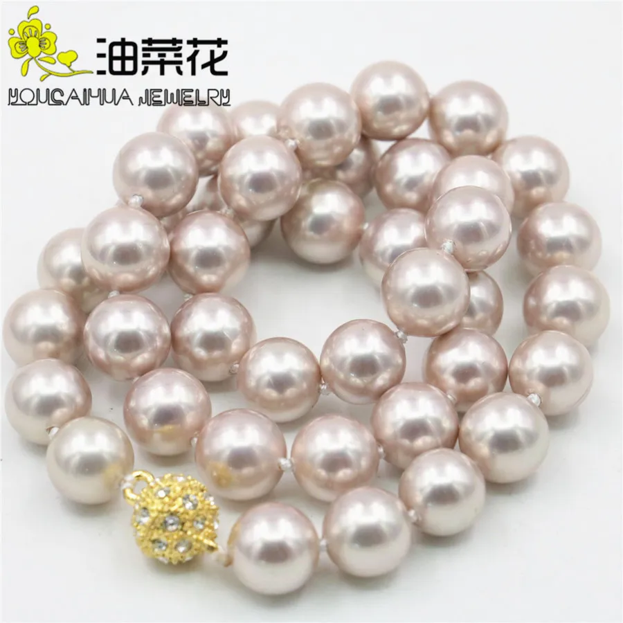 Beautiful Round 10MM Multicolor Sea Shell Pearl Necklace Beads Necklace DIY Girl Fashion Jewelry Making Design Mother's Day Gift
Beautiful Round 10MM Multicolor Sea Shell Pearl Necklace Beads Necklace DIY Girl Fashion Jewelry Making Design Mother's Day Gift