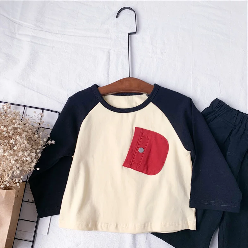 Spring Fall Children T-shirt 2019 Long Sleeves Cotton Girls Tops Patchwork Casual Kids Boys Clothes 1-9Y RT539
Spring Fall Children T-shirt 2019 Long Sleeves Cotton Girls Tops Patchwork Casual Kids Boys Clothes 1-9Y RT539