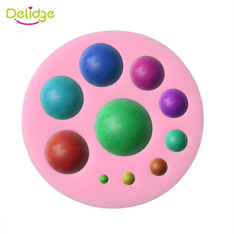 Delidge 1PC 3D Round Gem Shap Silicone Fondant Mold Soap Candle Sugar Craft Tools DIY Chocolate Bakeware Decorating Tools
Delidge 1PC 3D Round Gem Shap Silicone Fondant Mold Soap Candle Sugar Craft Tools DIY Chocolate Bakeware Decorating Tools