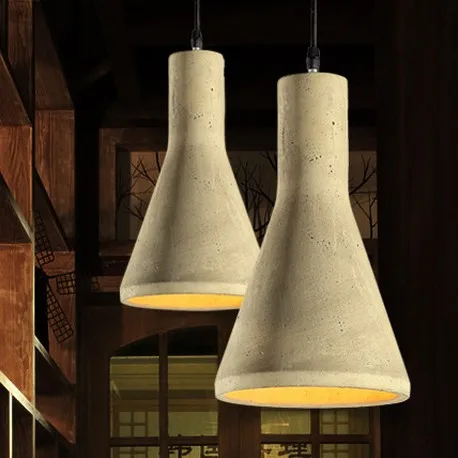 Nordic Loft Cement Droplight LED Vintage Pendant Light Fixtures Industrial Hanging Lamp For Bar Indoor Lighting Lustres De Sala
Nordic Loft Cement Droplight LED Vintage Pendant Light Fixtures Industrial Hanging Lamp For Bar Indoor Lighting Lustres De Sala