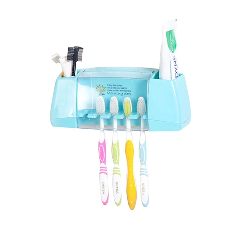 MeyJig Multifunctional Toothbrush Racket Holder Storage Box Bathroom Accessories Products Sets Suction Hooks Kitchen Holder
MeyJig Multifunctional Toothbrush Racket Holder Storage Box Bathroom Accessories Products Sets Suction Hooks Kitchen Holder