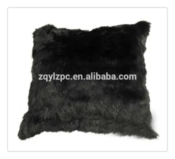Wholesale cheap price natural black rabbit fur cushion
Wholesale cheap price natural black rabbit fur cushion