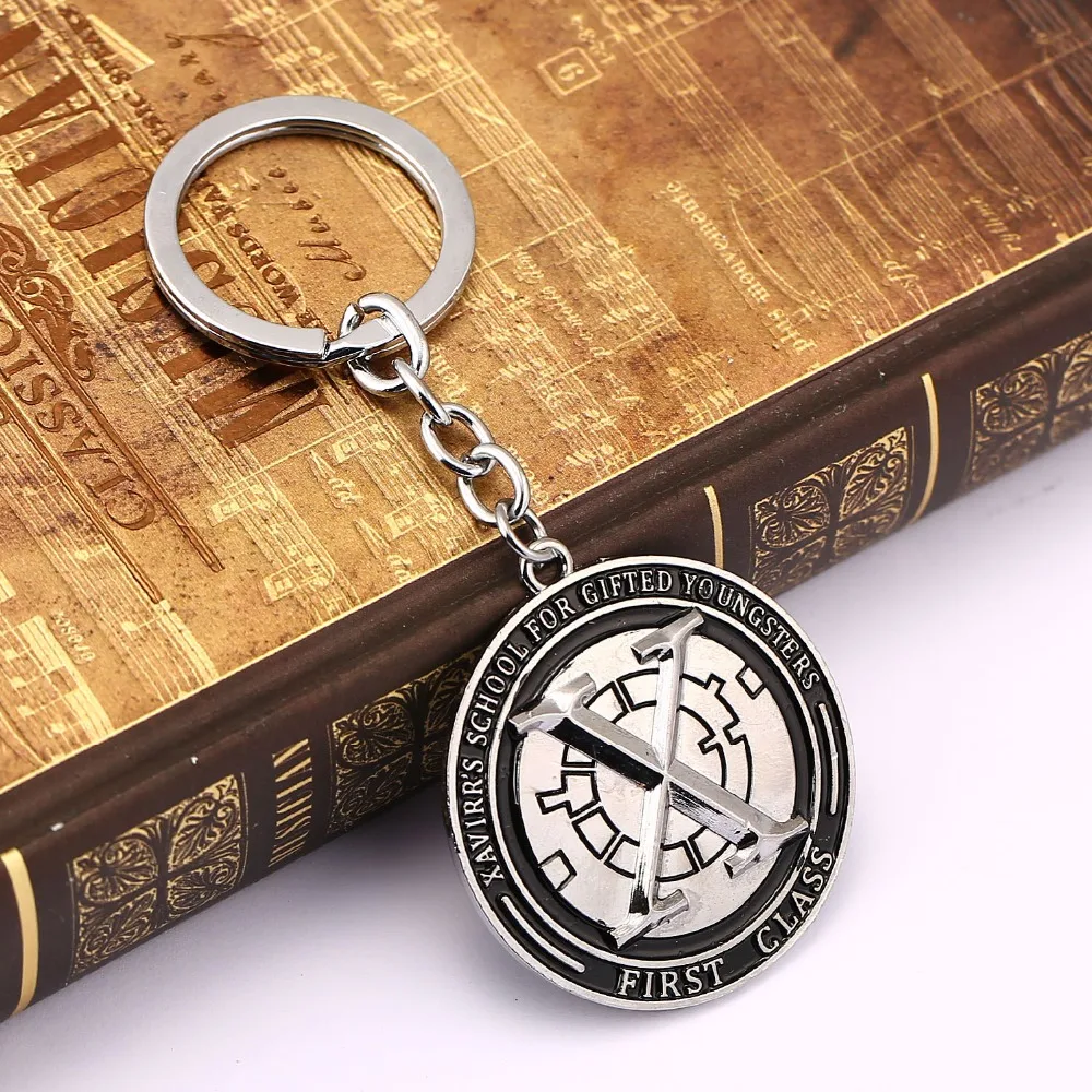 Movie X-MEN Keychain Metal pendant chaveiros x-men Keyring key chain Fashion Men Jewelry key holder gift
Movie X-MEN Keychain Metal pendant chaveiros x-men Keyring key chain Fashion Men Jewelry key holder gift
