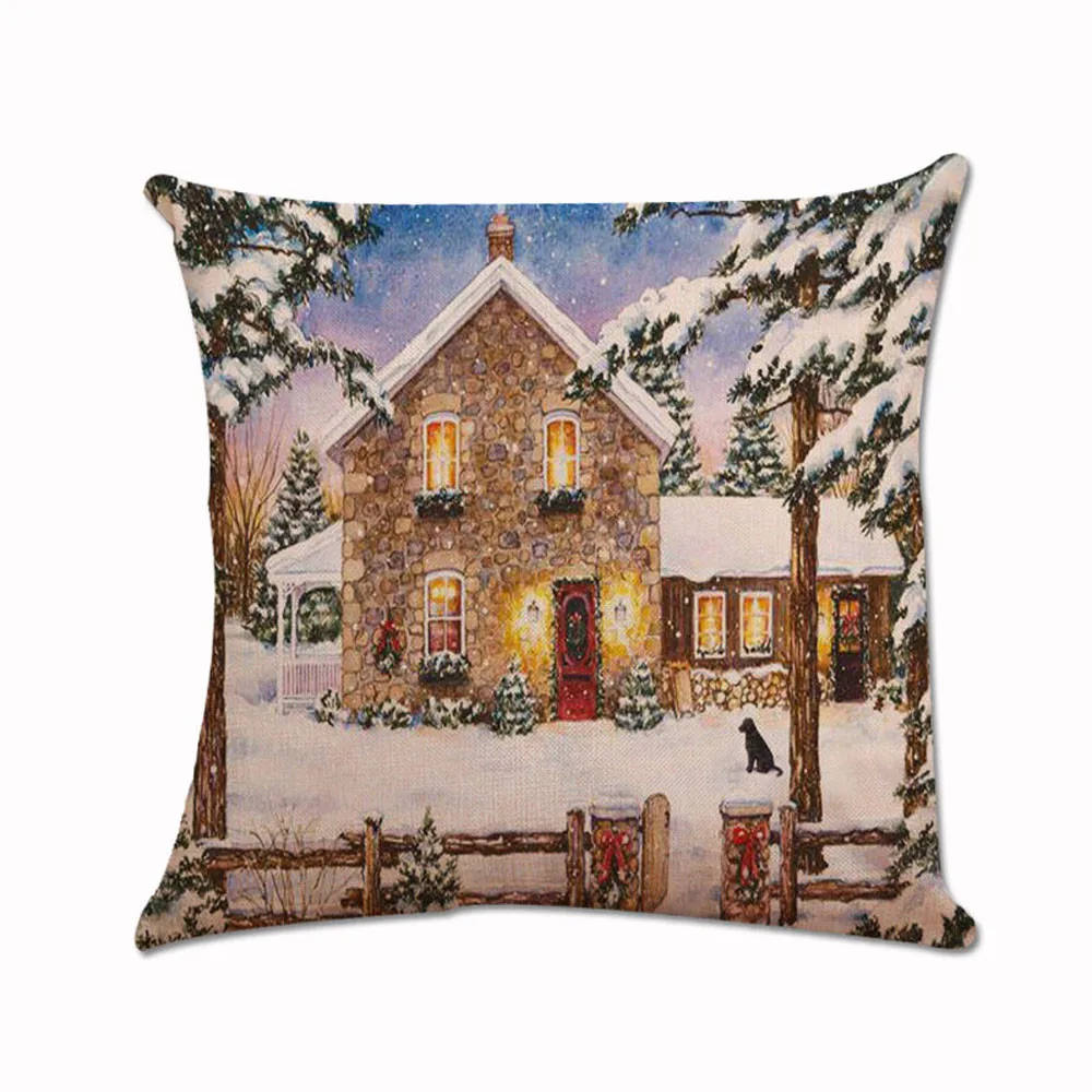 Winter theme Christmas Cushion Cover Decorative Pillows Cover For Sofa Seat Square Soft Throw Pillow Case 60x60cm Home Decor
Winter theme Christmas Cushion Cover Decorative Pillows Cover For Sofa Seat Square Soft Throw Pillow Case 60x60cm Home Decor