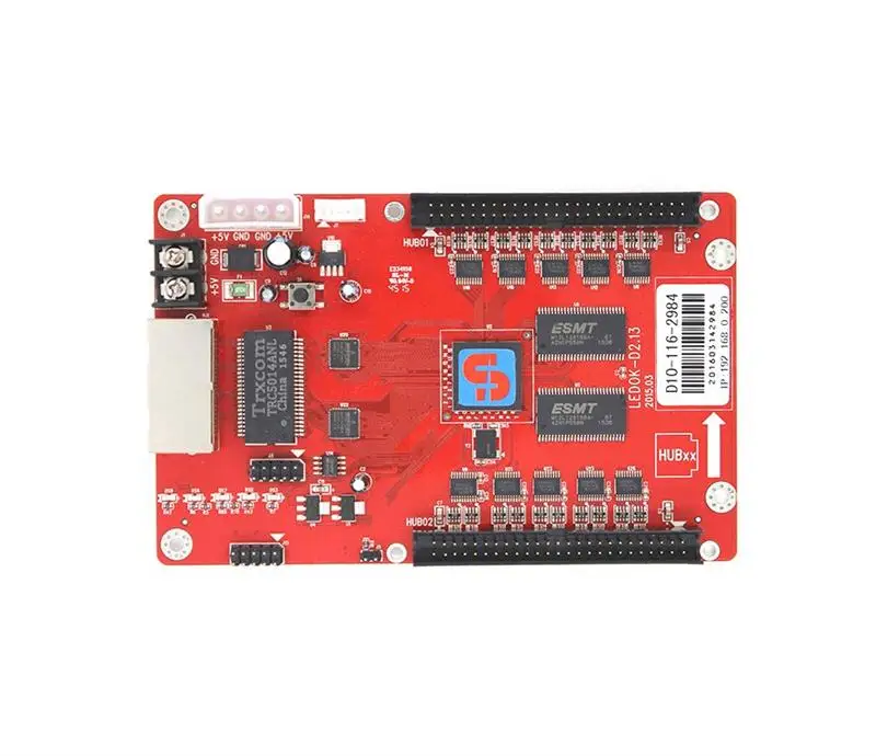 One sending card can control multiple led screen to realize sync-display 256*256 pixels xixun D10 asynchronous control card
One sending card can control multiple led screen to realize sync-display 256*256 pixels xixun D10 asynchronous control card