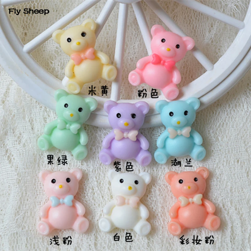 Flat Back Resin Crafts resin Cabochons Accessories Kawaii Resin Cartoon bear DIY Accessory for Children Jewelry Freeshipping
Flat Back Resin Crafts resin Cabochons Accessories Kawaii Resin Cartoon bear DIY Accessory for Children Jewelry Freeshipping