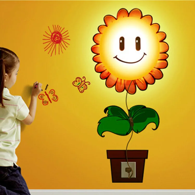 Artpad Sunflower Dog Batman Wall Sticker Lamp Acrylic Lampshade Children Wallpaper LED 3D Wall Light for Baby Girl Boy Bedroom
Artpad Sunflower Dog Batman Wall Sticker Lamp Acrylic Lampshade Children Wallpaper LED 3D Wall Light for Baby Girl Boy Bedroom