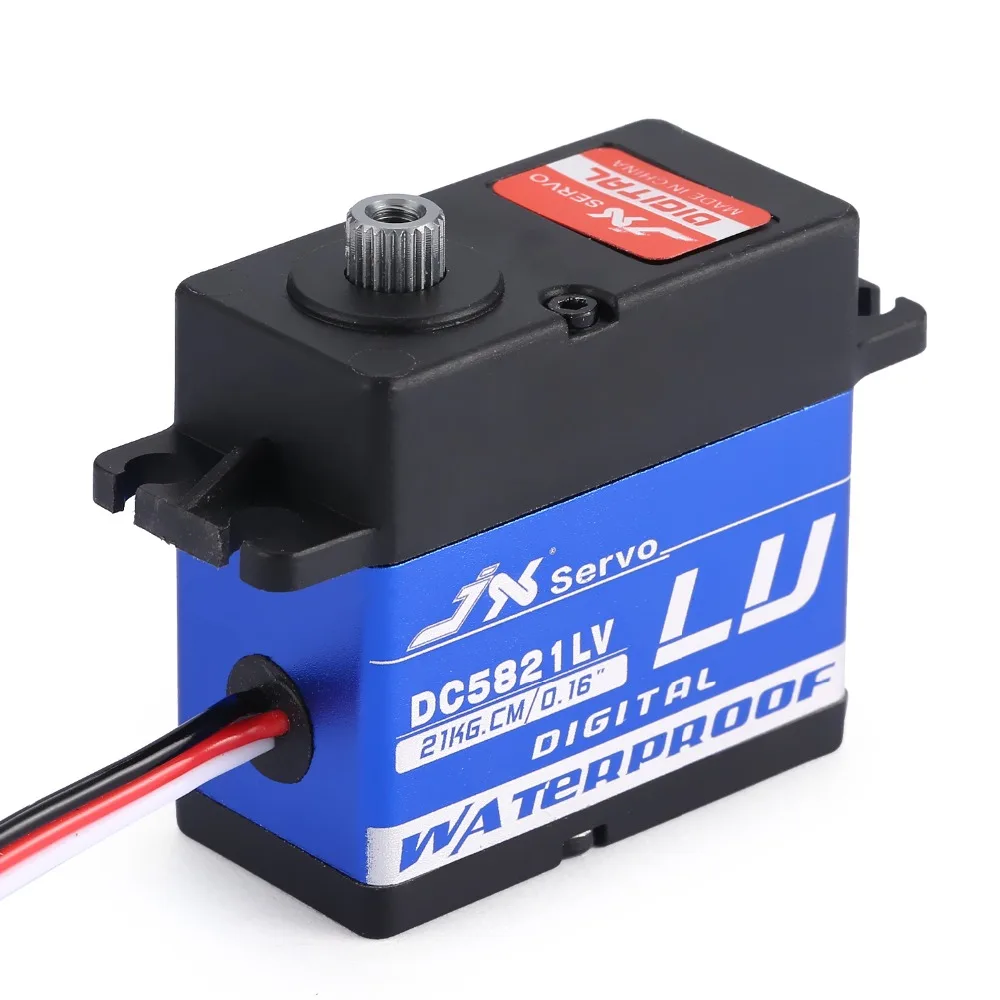 2019 New models Waterproof Metal gears JX DC5821LV 20 KG Big torque Digital Coreless Servo for RC Auto TRAXXAS Crawler
2019 New models Waterproof Metal gears JX DC5821LV 20 KG Big torque Digital Coreless Servo for RC Auto TRAXXAS Crawler