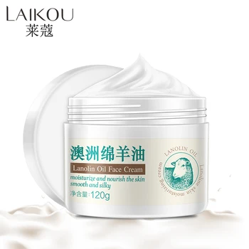 LAIKOU 120g Sheep oil Essence Nourish Cream Moisturizing Cream Improve Dry Face Skin Care Whitening Facial Care Face Cream
LAIKOU 120g Sheep oil Essence Nourish Cream Moisturizing Cream Improve Dry Face Skin Care Whitening Facial Care Face Cream