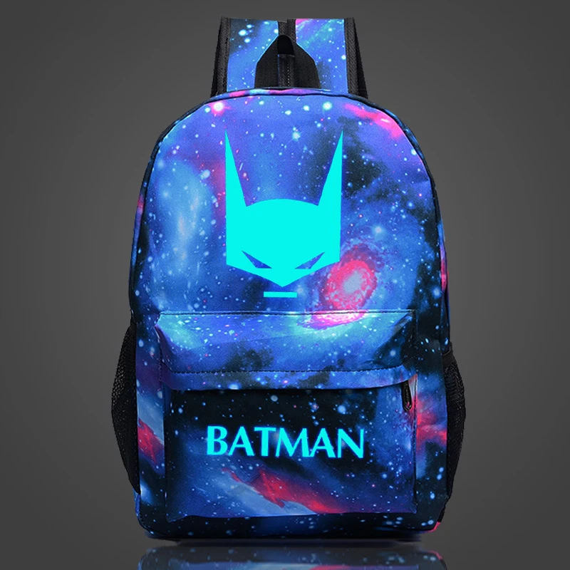 Super Hero Batman Luminous Fluorescent Backpacks 18'' Students Casual Shoulder Bag for Teenagers Wholesale
Super Hero Batman Luminous Fluorescent Backpacks 18'' Students Casual Shoulder Bag for Teenagers Wholesale