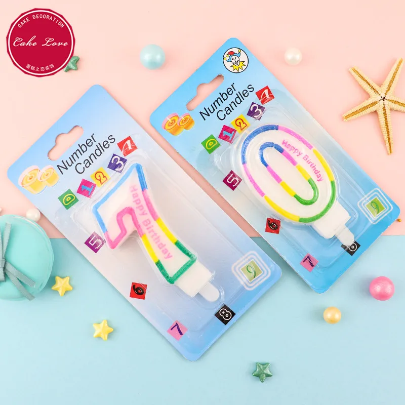 1PC 0-9 Number Cute Cartoon Comic Birthday Candles Number Birthday Candles for Cake Party Supplies Decoration Cake Candles
1PC 0-9 Number Cute Cartoon Comic Birthday Candles Number Birthday Candles for Cake Party Supplies Decoration Cake Candles