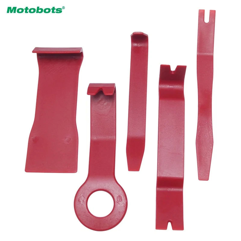 MOTOBOTS 5pcs Red Auto Stereo Dash Door Soundproof Clip Panel Open Remover Tool Moulding Trim Dashboard Removal Tool Kit #5759
MOTOBOTS 5pcs Red Auto Stereo Dash Door Soundproof Clip Panel Open Remover Tool Moulding Trim Dashboard Removal Tool Kit #5759