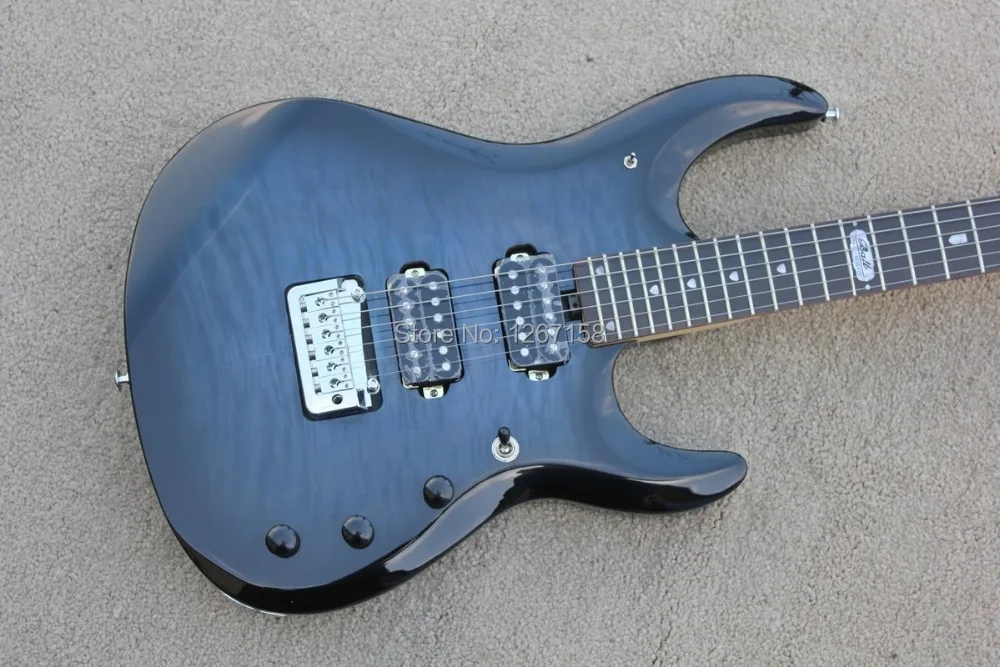 2017new style High quality hand made solid body trans blue color musicman JP100electric guitar Free shipping,Real photo shows
2017new style High quality hand made solid body trans blue color musicman JP100electric guitar Free shipping,Real photo shows