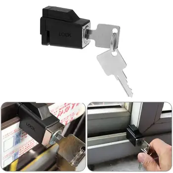 Aluminum Alloy Door Window Security Lock Window Restrictor Locks Sliding Window Lock Child Safety with 2 Keys
Aluminum Alloy Door Window Security Lock Window Restrictor Locks Sliding Window Lock Child Safety with 2 Keys