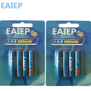 Ni-MH (600mAh-900mAh) AAA Batteries 1.2V AAA Rechargeable Battery Low Self-Discharge EAIEP
Ni-MH (600mAh-900mAh) AAA Batteries 1.2V AAA Rechargeable Battery Low Self-Discharge EAIEP