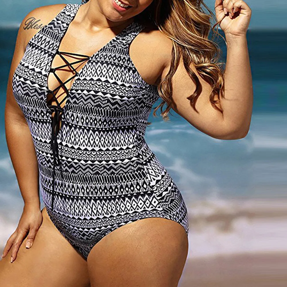Women Swimsuits Of Large Sizes 2019 Summer Big Size One-piece Swimsuit White Print Plus Size New Sexy Bathing Suit 5XLN50
Women Swimsuits Of Large Sizes 2019 Summer Big Size One-piece Swimsuit White Print Plus Size New Sexy Bathing Suit 5XLN50