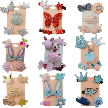 5 PCS Kids Infant Lovely Cute Hair Clip Bow Flower Mini Barrettes Party Girl Hair Clip
5 PCS Kids Infant Lovely Cute Hair Clip Bow Flower Mini Barrettes Party Girl Hair Clip