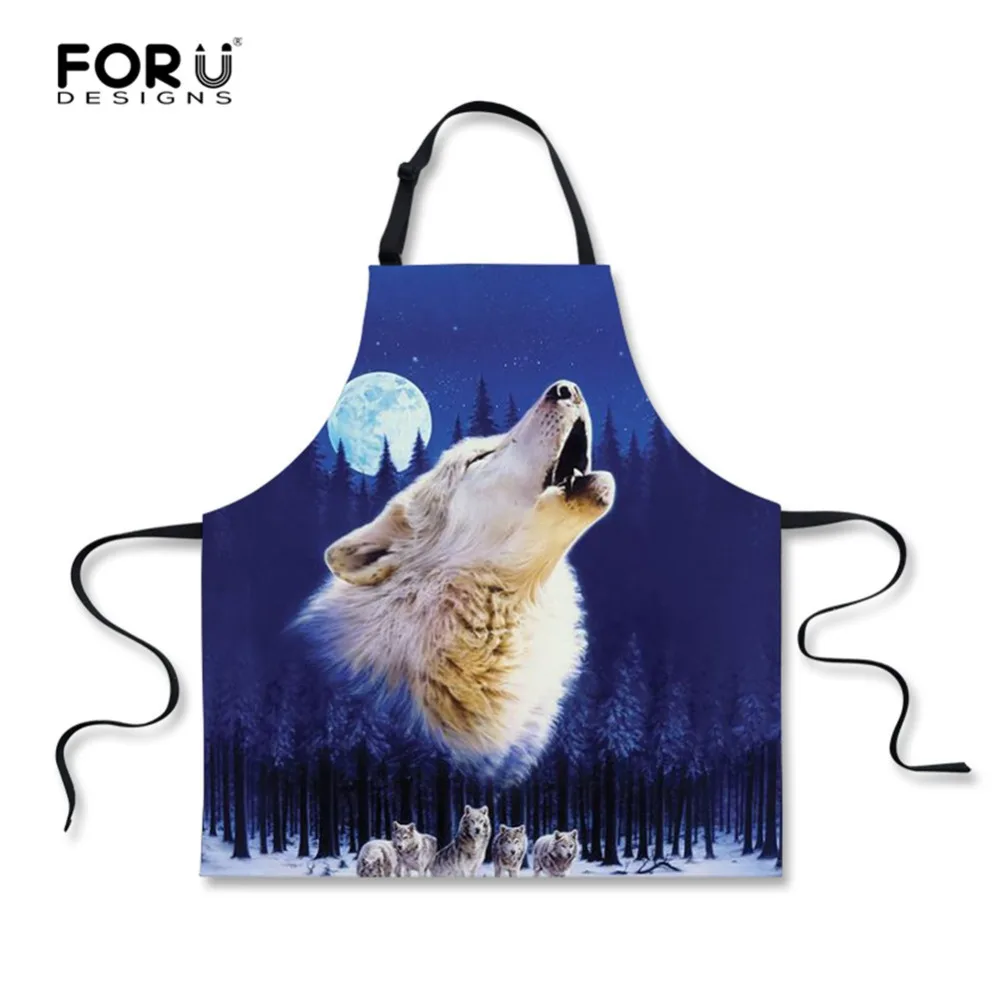 FORUDESIGNS BBQ Wolf Apron Sleeveless Waterproof Anti-oil Aprons Kitchen Cooking Waist Bib Creative Women Apron Household
FORUDESIGNS BBQ Wolf Apron Sleeveless Waterproof Anti-oil Aprons Kitchen Cooking Waist Bib Creative Women Apron Household