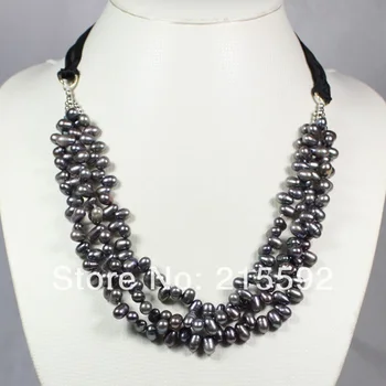 Unique Dark Peacock Pearl Bib Statement Necklace Freshwater Pearl Beads Necklace Wholesale Free Shipping FP047
Unique Dark Peacock Pearl Bib Statement Necklace Freshwater Pearl Beads Necklace Wholesale Free Shipping FP047