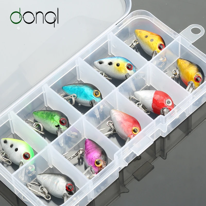 DONQL 10/8pcs Crank Fishing lure Set Minnow Bait Kit High Quality Minnow Fishing Lures With Box Treble Hook Fishing Tackle
DONQL 10/8pcs Crank Fishing lure Set Minnow Bait Kit High Quality Minnow Fishing Lures With Box Treble Hook Fishing Tackle