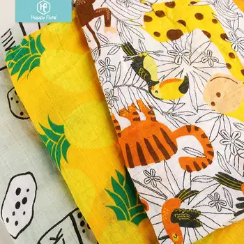Happy Flute 1Pc Muslin 100% Cotton Baby Swaddles Soft Newborn Blankets Bath Gauze Infant Wrap sleepsack Stroller cover Play Mat
Happy Flute 1Pc Muslin 100% Cotton Baby Swaddles Soft Newborn Blankets Bath Gauze Infant Wrap sleepsack Stroller cover Play Mat