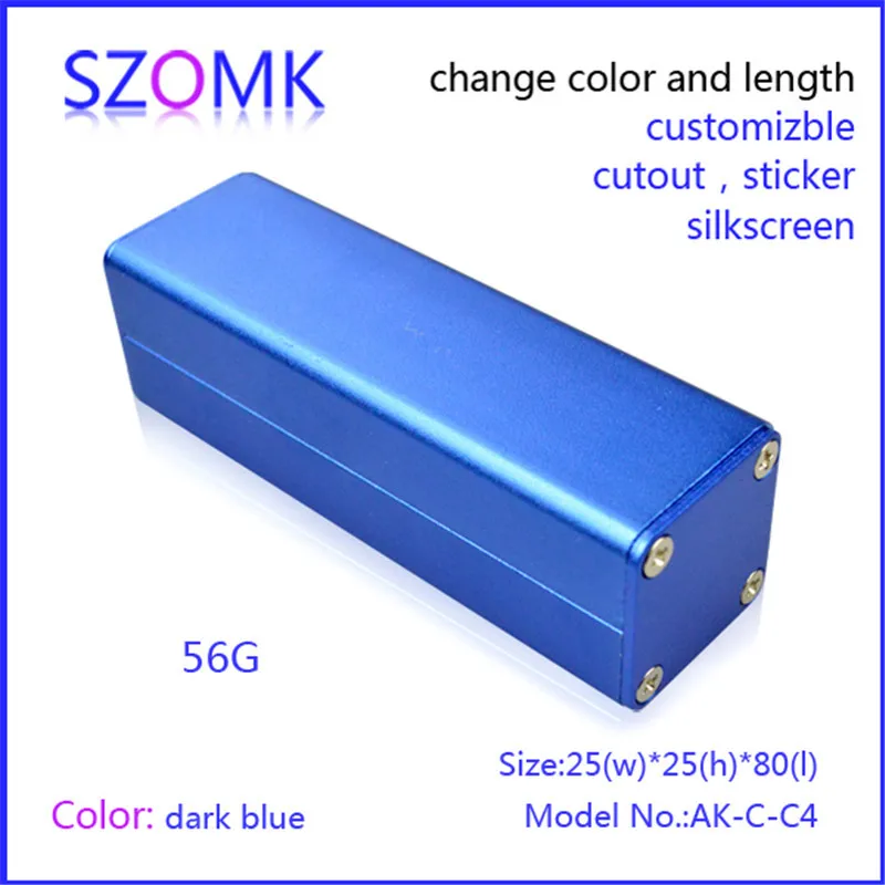 aluminum enclosure for electronics control box (10 pcs) 25*25*80mm diy enclosure electronics switch box electronics outlet box
aluminum enclosure for electronics control box (10 pcs) 25*25*80mm diy enclosure electronics switch box electronics outlet box
