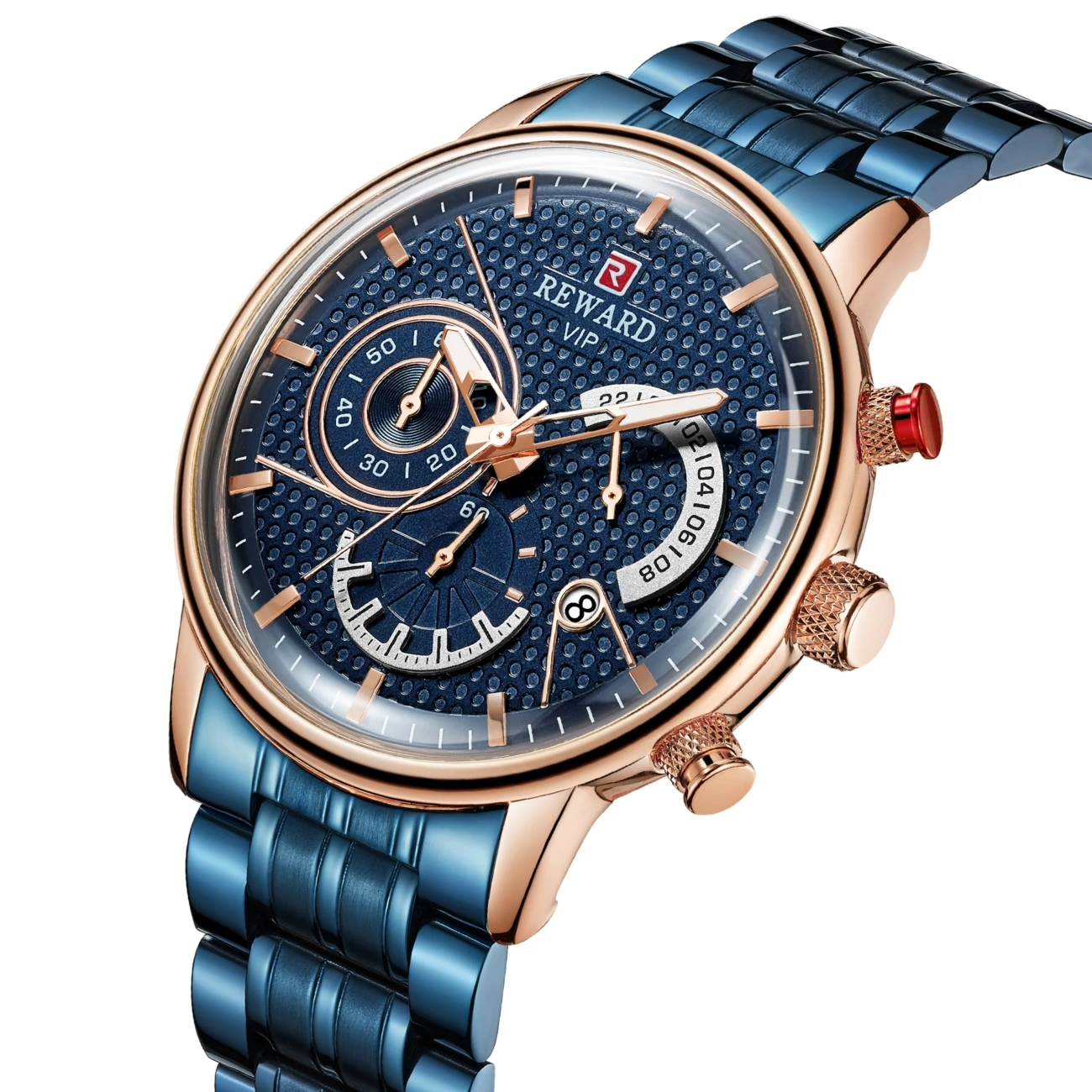 Фото Часы наручные мужские кварцевые с хронографом спортивные брендовые | Кварцевые мужские часы (33058602817)