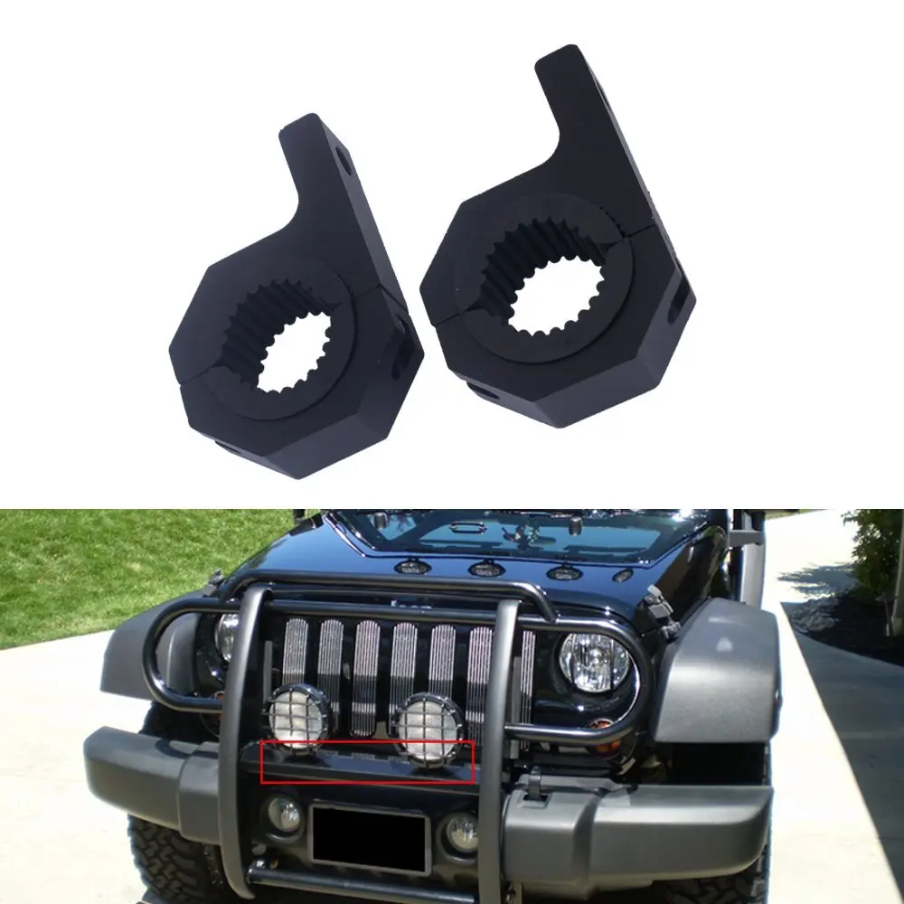2pcs Headlight Mounting Brackets Light Clamp Bar Roof Roll Cage 1.5" 2" 33mm -55mm Tube Bull Bars for 4x4 4wd Offroad UTV
2pcs Headlight Mounting Brackets Light Clamp Bar Roof Roll Cage 1.5" 2" 33mm -55mm Tube Bull Bars for 4x4 4wd Offroad UTV