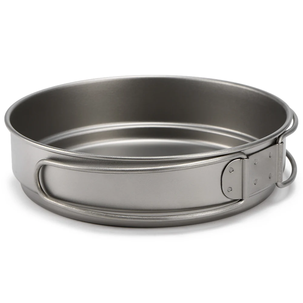 350ml / 500ml Camping Cookware Ultralight Titanium Fry Pan Titanium Pan for Picnic Outdoor Portable Cookware Foldable Handle
350ml / 500ml Camping Cookware Ultralight Titanium Fry Pan Titanium Pan for Picnic Outdoor Portable Cookware Foldable Handle