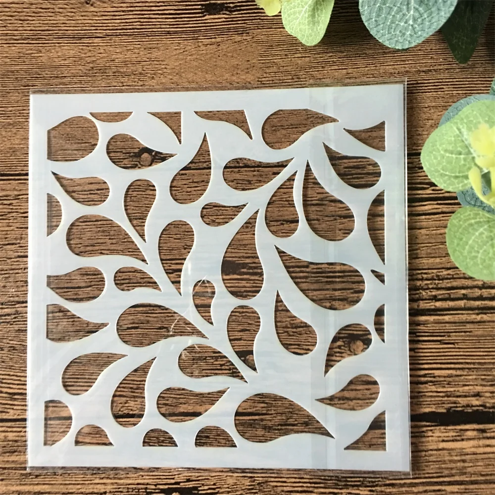1Pcs 13cm Waterdrop Water DIY Layering Stencils Wall Painting Scrapbook Coloring Embossing Album Decorative Card Template
1Pcs 13cm Waterdrop Water DIY Layering Stencils Wall Painting Scrapbook Coloring Embossing Album Decorative Card Template