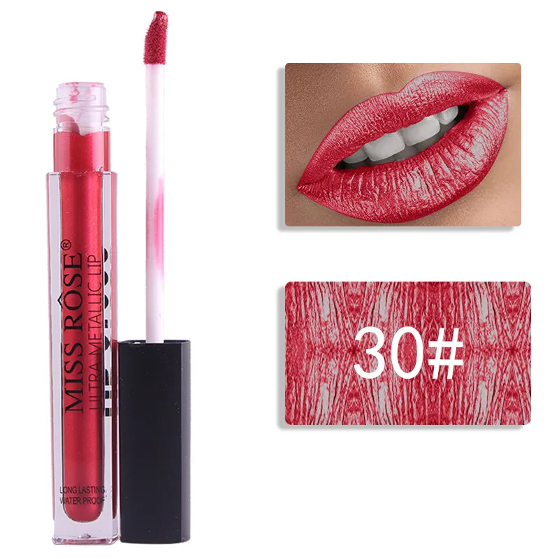 Brand 12 Colors Metallic Shimmer Matte Liquid Lipstick Pigment Make Up Lipgloss Lip Tint Long Tube Long lasting Cosmetics TSLM1
Brand 12 Colors Metallic Shimmer Matte Liquid Lipstick Pigment Make Up Lipgloss Lip Tint Long Tube Long lasting Cosmetics TSLM1