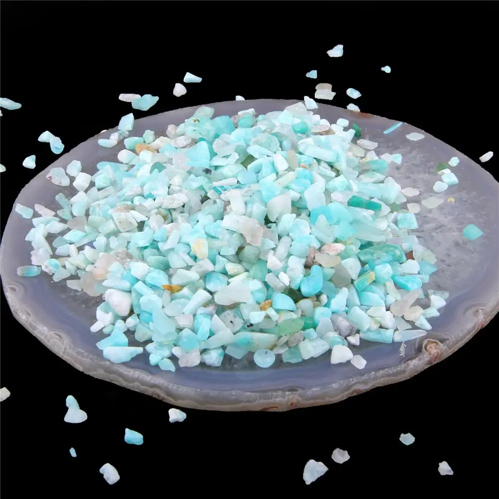 VINSWET 50g Natural Light Amazonite Powder Crystal Gravel Rock Raw Gem stone Mineral Fish Tank Bonsai Decoration Energy Stone
VINSWET 50g Natural Light Amazonite Powder Crystal Gravel Rock Raw Gem stone Mineral Fish Tank Bonsai Decoration Energy Stone