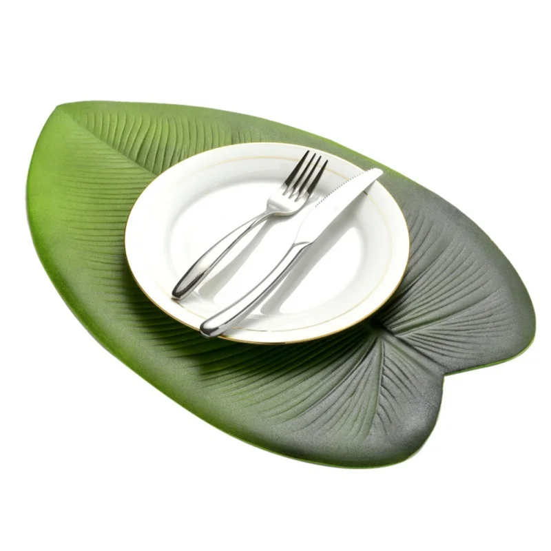 1PCS Artificial Turtle Back Leaf Kitchen Placemat EVA Dining Table Mat Non-Slip Pad Waterproof Disc Pads
1PCS Artificial Turtle Back Leaf Kitchen Placemat EVA Dining Table Mat Non-Slip Pad Waterproof Disc Pads
