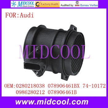 New Mass Air Flow Sensor use OE No. 0280218038 , 078906461BX , 74-10172 , 0986280212 , 078906461B for Audi A4 A6
New Mass Air Flow Sensor use OE No. 0280218038 , 078906461BX , 74-10172 , 0986280212 , 078906461B for Audi A4 A6