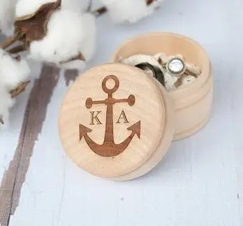 Personalised anchor Engraved Wood nautical Wedding Couples Ring keepsake bearer Boxes engagement party favors Gift for Couples
Personalised anchor Engraved Wood nautical Wedding Couples Ring keepsake bearer Boxes engagement party favors Gift for Couples