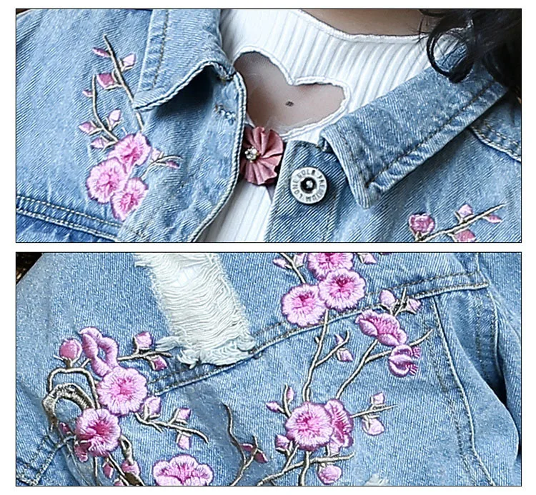 Embroidered Florals Denim Jackets For Teens Girls Autumn 2019 Fashion Broken Hole Jeans Coats Clothing Children Outerwear Tops (4).jpg