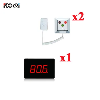 Wireless Nurse Calling System With Best Price of 433.92MHZ By DHL Shipping Free
Wireless Nurse Calling System With Best Price of 433.92MHZ By DHL Shipping Free