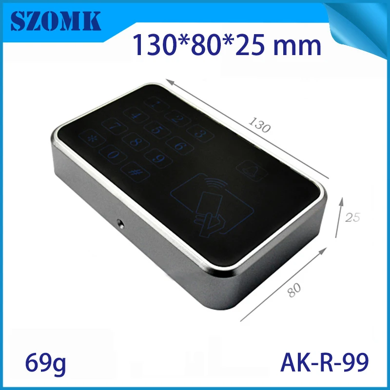 10 pcs, 130*80*25mm RFID plastic access control box electrical cabinet abs plastic instrument reader housing electronics box
10 pcs, 130*80*25mm RFID plastic access control box electrical cabinet abs plastic instrument reader housing electronics box