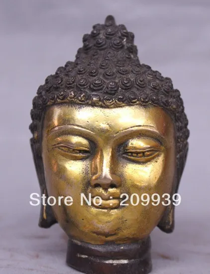 001457 Tibet Tibetan Buddhism Purple Bronze gilding Menla Medicine Buddha Head Statue K (A0314)
001457 Tibet Tibetan Buddhism Purple Bronze gilding Menla Medicine Buddha Head Statue K (A0314)