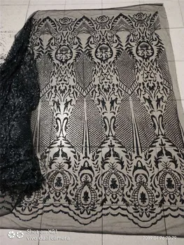 Black color Newest BZL-7.0402 african tulle mesh fabric sparkly glued glitter sequins lace fabric for party dress
Black color Newest BZL-7.0402 african tulle mesh fabric sparkly glued glitter sequins lace fabric for party dress