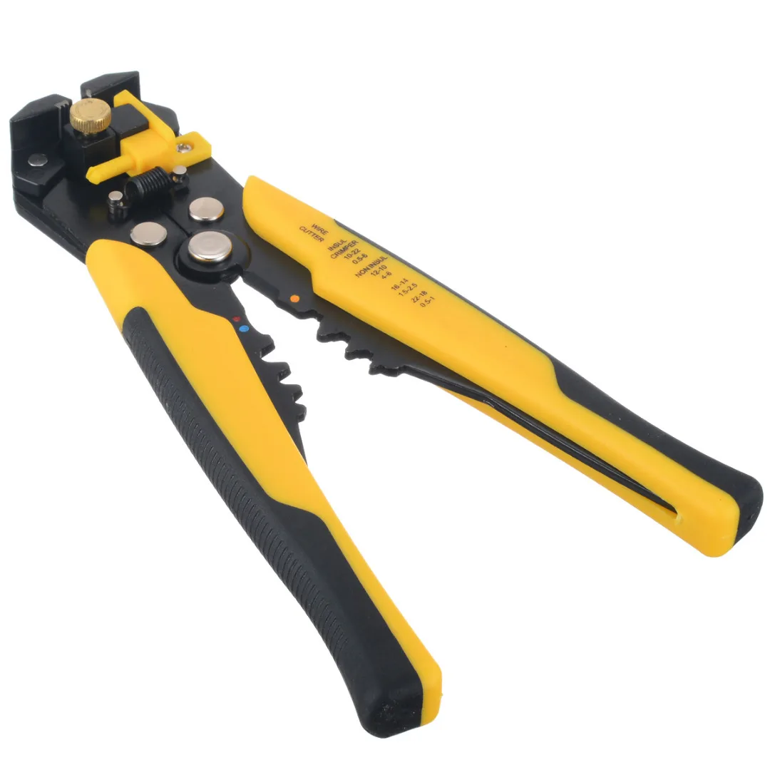 Mayitr Red/Yellow Multifunctional Decrustation Pliers 8" Self-Adjusting Insulation Wire Stripper Crimping Crimper Cable Cutter
Mayitr Red/Yellow Multifunctional Decrustation Pliers 8" Self-Adjusting Insulation Wire Stripper Crimping Crimper Cable Cutter